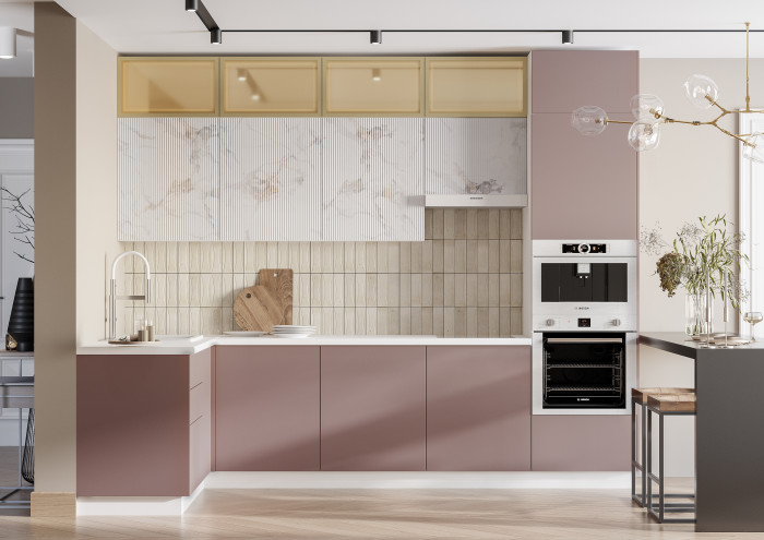 Кухня комплектация №1 Мыло МФ13/Рейка МФ15