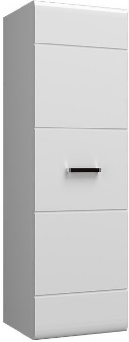 Нэнси NEW МДФ Пенал навесной исп.1 (Белый глянец, Белый)