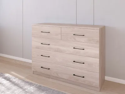 Комод 04/16 120х40х90 Кастелло Серый/Кастелло Серый