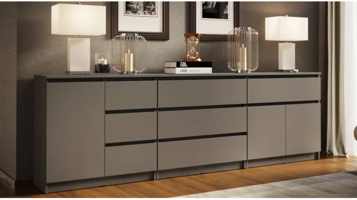 Челси Композиция комодов (Графит, Графит)