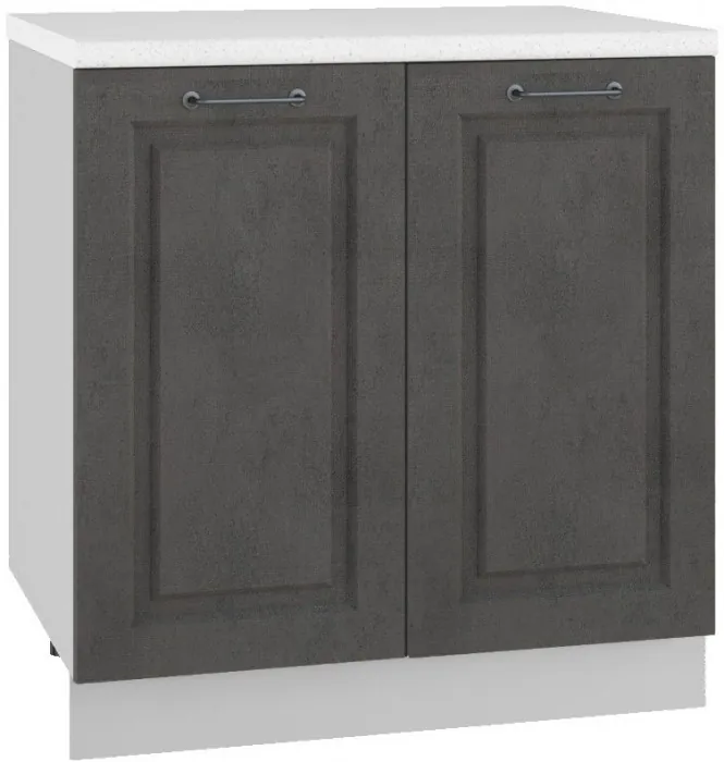 Кухонный гарнитур МДФ Капри 2000 Камень темный