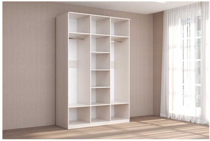 Кэт-4 Шкаф 3 створки, венге (Венге)