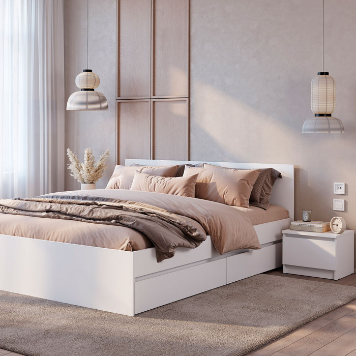 Симпл ТБ-11 тумба прикроватная белый