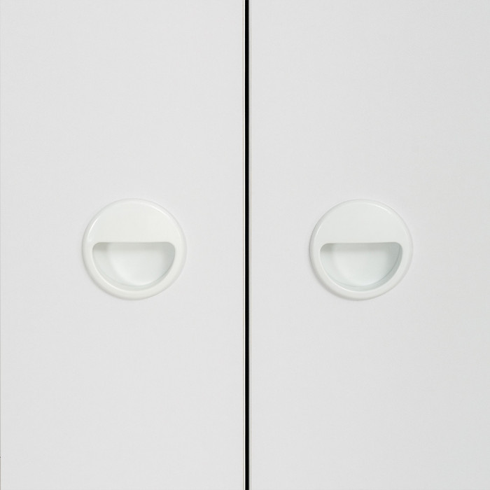 Вуди 13.138 Шкаф для одежды, белый премиум/дуб крафт золотой