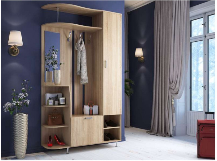 Прихожая Лика № 2 1,2 м (Сандал)