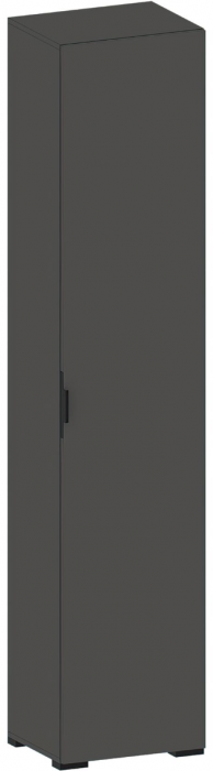 Модульная Прихожая Ома, набор №4, Графит/Дуб Тортуга, Simple 27