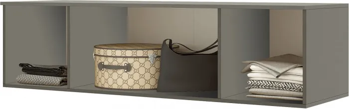 Норд Шкаф 4-х створчатый 1600 + Норд Антресоль к шкафу 1600 Дуб Крафт