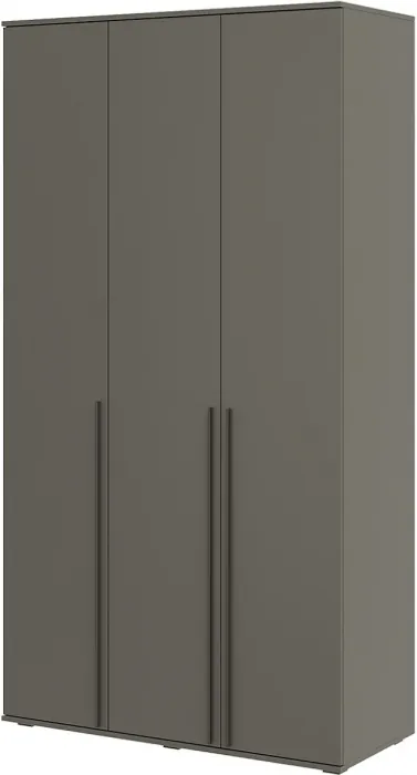 Норд Шкаф трехстворчатый 1200 + Норд Антресоль к шкафу 1200 Дуб Крафт белый