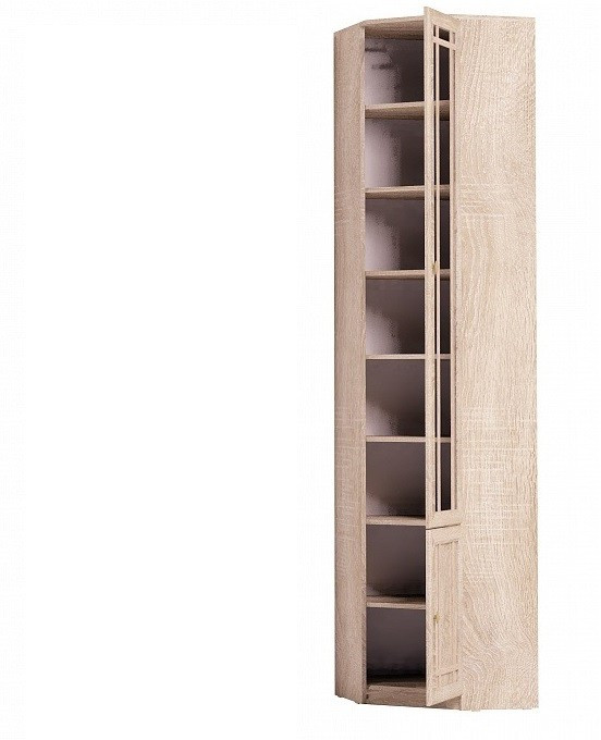 Шкаф книжный Sherlock 33, дуб сонома