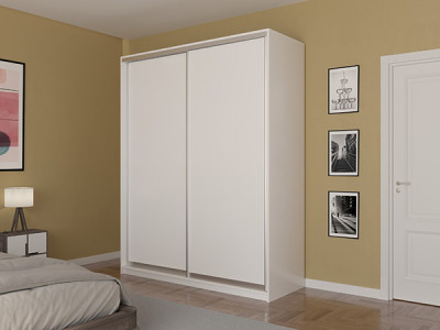 Шкаф-купе Лаурус 3 Белый 200х45х220 см