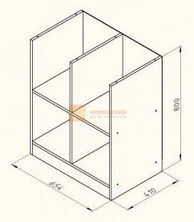 Кровать-чердак Дюймовочка-5.3, Оранжевый