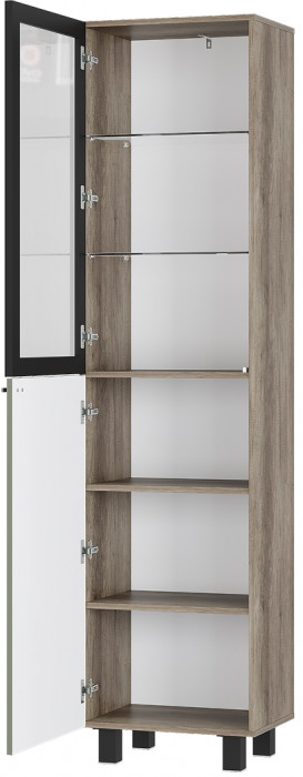 "Олива" ПН-03 пенал Дуб каньон/Эвкалипт софт МФ12