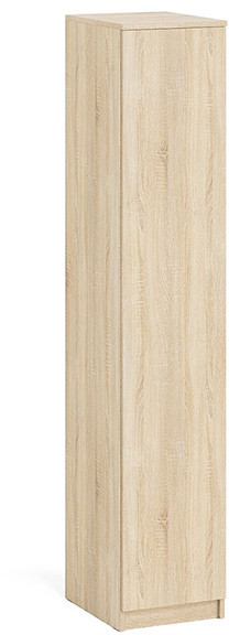 Мори Пенал МШ400.1, цвет дуб сонома, ШхГхВ 40,4х50,4х209,6 см., универсальная сборка