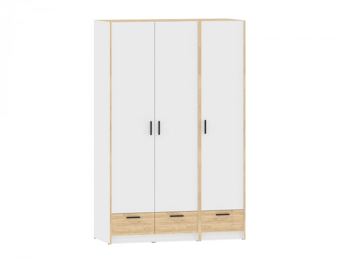 Спальня Оттавия 3 Белый / Дуб золотой