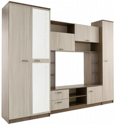 Гостиная Марта-11, Ясень шимо темный/светлый