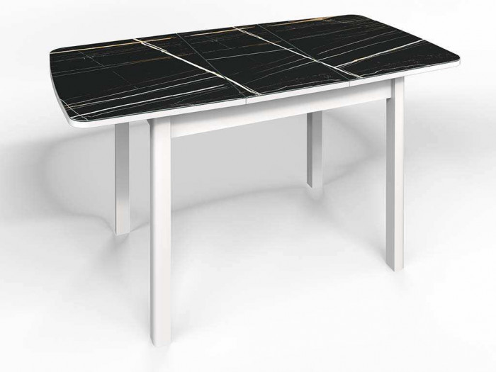 Стол СМ-3 Флорида опора массив прямая белый