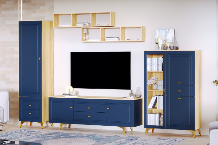 Гостиная "Вега Сапфир" (комплект 7)