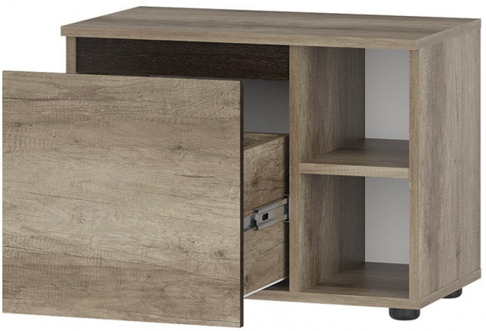 Тумба прикроватная ТБ-14 Энигма дуб каньон/венге