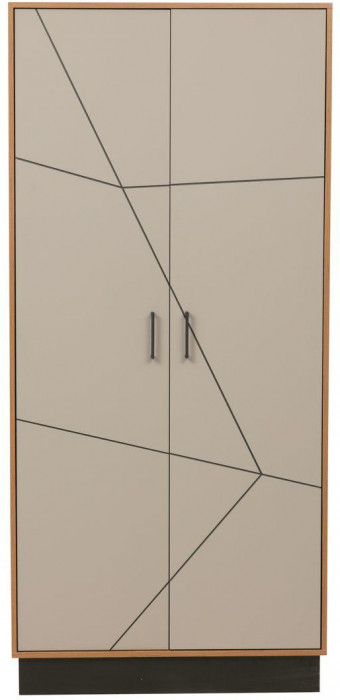 Шкаф для одежды Гамма 54.03 Таксония/Грэй