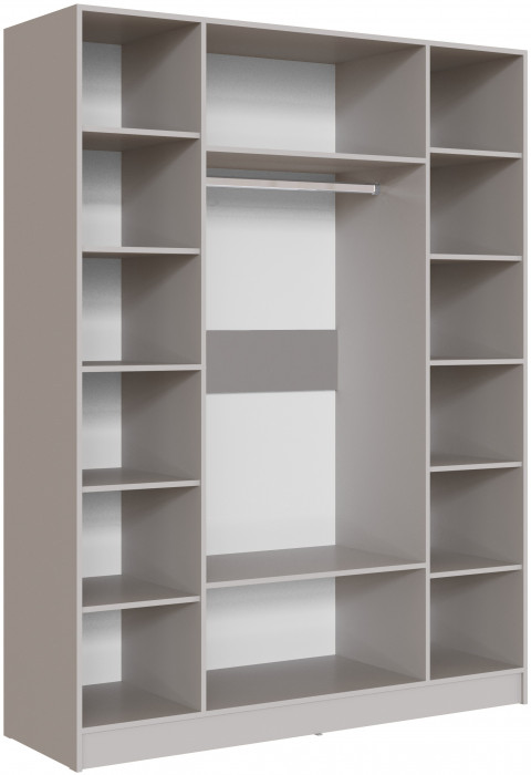 Шкаф Вегас 1600, Кашемир/Дуб крафт золотой