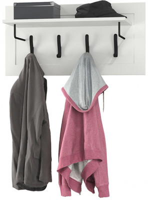 Остин 15.12 Вешалка, белый шагрень