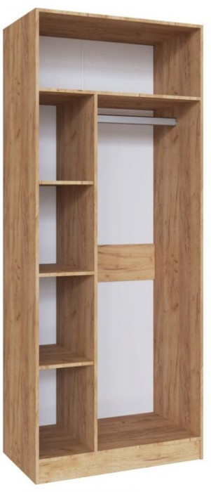 Руэлла Шкаф универсальный дуб крафт золотой/графит серый