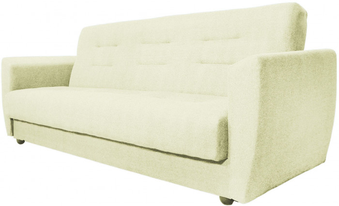 Раскладной диван-кровать, прямой, книжка, цвет бежевый, Лира 120х190