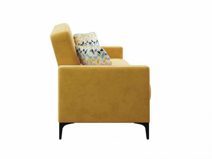 Диван-кровать Алекс 3Т модель 047 Геометрия 69/Ультра Мустард