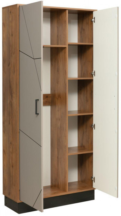 Шкаф комбинированный Гамма 54.14 Таксония/Грэй