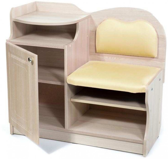 Банкетка под телефон 1 ясень светлый-101