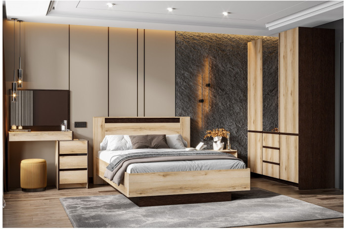 Прага Стол туалетный Делано/Венге