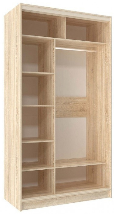 Шкаф-купе двухдверный 1200 Домашний Дуб сонома