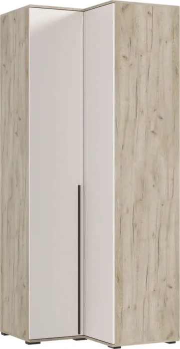 Норд Шкаф угловой, Крафт серый/Кашемир