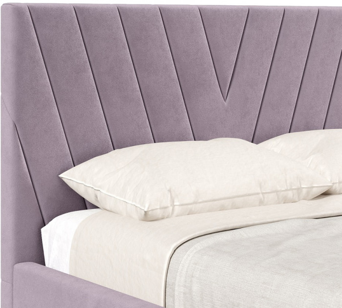 Кровать с подъёмным механизмом 1800 Палермо, лаванда