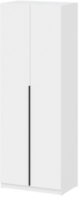 Шкаф распашной с наполнением (3 полки + 2 ящика + штанга) ШК 5 (800), Белый