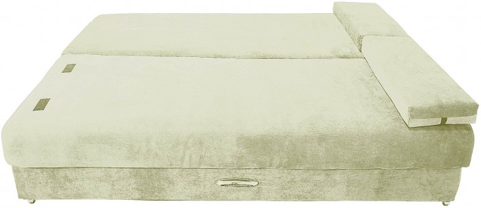 Диван-кровать Амстердам Мини Люкс, 150х195, еврокнижка, велюр, бежевый