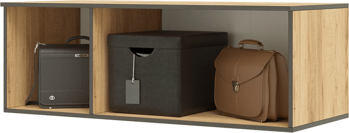 Норд Антресоль к шкафу (1200) (графит)