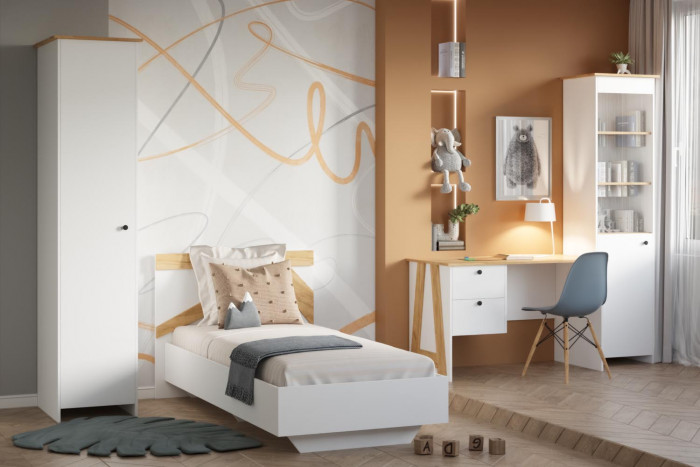 Стол письменный Теодора 2Я, Белый