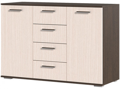 Комод К-2 венге/дуб белфорд