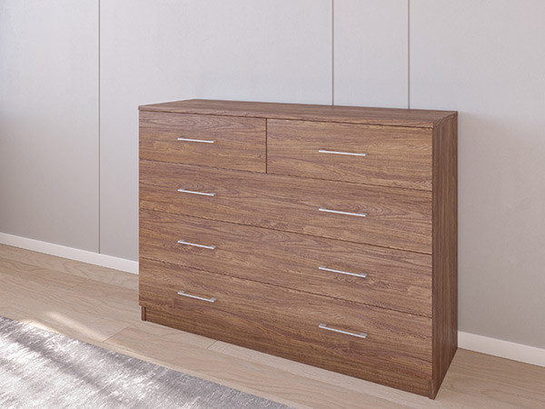 Комод 04/23 120х40х90 Морское Дерево Винтаж/Морское дерево Винтаж