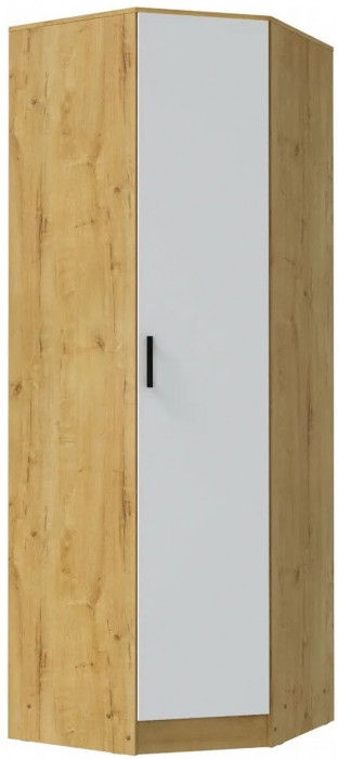 Шкаф угловой ЛДСП Эра, Ясень шимо темный/светлый