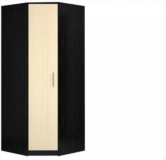 Шкаф угловой ЛДСП Эра, Ясень шимо темный/светлый