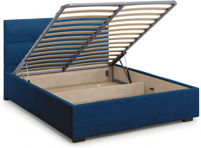 Кровать Garda 160 с подъемным механизмом, Velutto 26