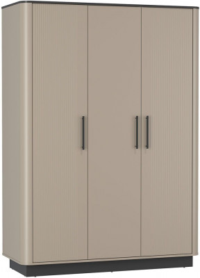 Фиделия шкаф для одежды 76.09 серый камень / мрамор черный