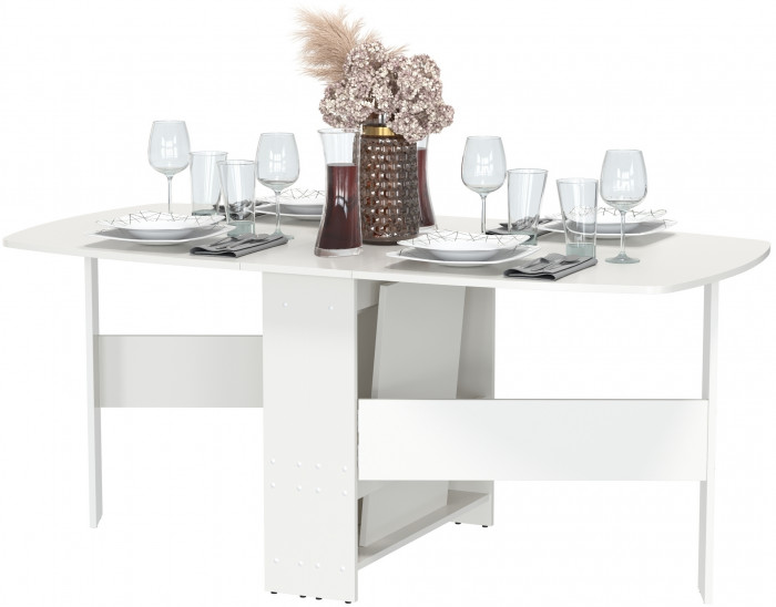 Стол-книжка 1-66бел, белый