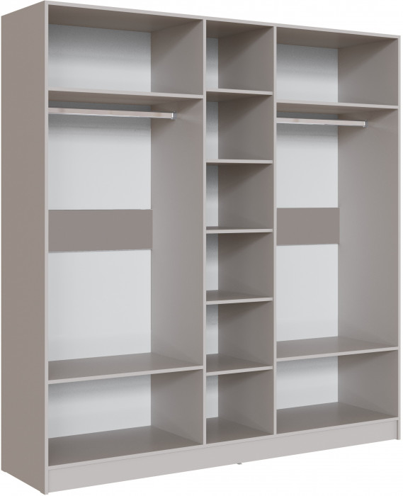 Спальня Вегас, композиция 3, Кашемир/Дуб крафт золотой