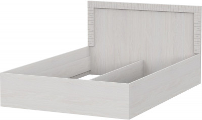 Гамма 20 Кровать двойная (универсальная 1,4х2,0) Серия №4 Ясень Анкор светлый / Сандал светлый