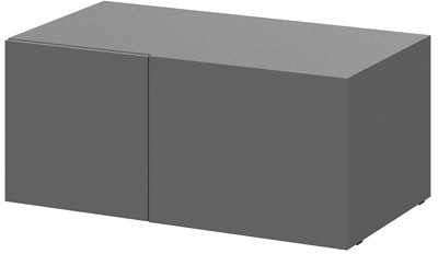 антресоль Берген АУ-920 серый графит/серый графит