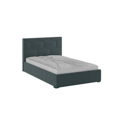 Манука Кровать интерьерная 120 серый, ПМ