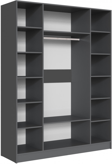 Спальня Вегас, композиция 4, Графит серый/Камень серый